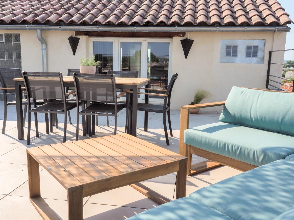 Le Rooftop - Vue incroyable sur le Théatre Antique Orange  Exterior foto